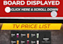 design digital food menu, screen board, tv display static and animated menu